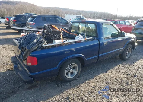 2000 Chevrolet S-10 Ls from USA, damaged, VIN 1GCCS1444YK107451